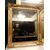 specc346 - mirror in gilded wood, 19th century, measuring cm l 73 xh 85     