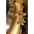 specc348 - specchiera ovale in legno dorato, epoca '800, cm l 69 x h 95