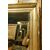 specc330 - specchiera dorata semplice ottocentesca, misura cm l 75 x h 89 x p. 5