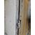  ptl554 - porta laccata e dipinta, epoca '700, cm l 105 x h 211  