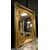 specc349 - golden mirror, 19th century, size cm l 84 xh 98     