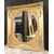 specc349 - golden mirror, 19th century, size cm l 84 xh 98     