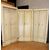 pts462 three double doors with frame, mis. 124 x 220