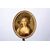 Oval painting with female portrait - O / 5300 -     