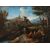 Bottega di Jan Frans van Bloemen (1622 – 1749), Paesaggio laziale, Olio su tela
