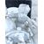 Grande gruppo scultoreo in porcellana raffigurante fauno e ninfa con putto e frutta.Manifattura di Doccia,Ginori.