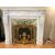 neoclassical fireplace with coeval ceramic reducer     