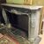 chm627 - fireplace in gray Bardiglio marble, cm l 150 xh 102     