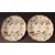 Pasquale Rubati manufacture, Milan, 1760-1780, Pair of majolica plates with &quot;alla Borbottina&quot; decoration     