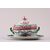 Casali e Callegari (Pesaro, 13 - 16 August 1776), Rose tureen and tray in polychrome majolica, dated and signed     