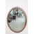 Specchiera antica ovale secolo XVII legno intagliato specchio al mercurio coevo PREZZO TRATTABILE