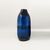 1960s Gorgeous Pair of Blue Vases by Seguso in Murano Glass. Made in Italy