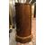  arm109 - coppia di cilindri in noce, XIX secolo, cm l 38 x p. 38 x h 78 