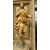  dars450 - statua lignea policroma, epoca '7/'800, misura cm l 45 x h 97 x p. 27 