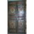 Porta marchigiana in castagno dipinta a tempera XVII secolo