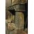 chp140 camino in pietra scolpito mis. larg. cm 160 x h 105 x prof. 32 cm
