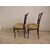 Pair of chairs in ebonized solid walnut - end 800 - good condition     