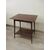 Tavolino inglese in mogano con ripiano - mobiletto - comodino - primi 900