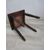 Stool in solid beech wood with wooden seat - chair - ottoman - small table - 900     