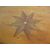 Octagonal table inlaid in maple larch fir walnut - 800 - round table     