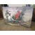 Large painting oil painting on canvas battle on horseback - end 800 - 140 x 99!     