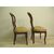 Pair of Luigi Filippo chairs in solid walnut - from the mid-800s     