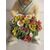 Statuina bimbo con fiori - firmata Arturo Pannunzio - anni 30 - 40 - bellissima!