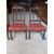 Group of four Louis Lewis chairs in walnut to be restored - half of the 19th century     