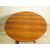 Round table-round extendable walnut - veneered period 900     