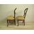 Pair of Luigi Filippo chairs in solid walnut - from the mid-800s     