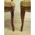 Pair of Luigi Filippo chairs in solid walnut - from the mid-800s     