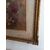Quadro dipinto tempera acquarellata - natura morta con fiori - primi 900