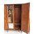Vintage wardrobe with four doors with mirror - modern - 1950s 60s     