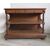 Umbertine console in walnut - late 19th century - etagere console with buffet shelving     