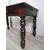 Tavolo rustico in larice tinto noce - scrittoio - scrivania pino - fine 800