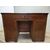 Desk in chestnut and walnut-stained fir - 800 - desk - center chair     