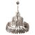 Lampadario vintage Gaetano Sciolari  - rif. O/8285