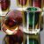 Rare Set of 8 Flavio Poli Murano Seguso glass candle holders, 1950s     