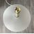 Vintage VeArt Murano glass brass chandelier     