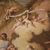Antico dipinto religioso Adorazione dei pastori del XIX secolo