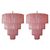Amazing Pair Tronchi Chandeliers Style Toni Zuccheri for Venini, Murano