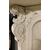 chm707 - camino in marmo bianco statuario, mis. cm l 250 x h 328 x p. 51  