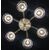 Luxurious Chandelier by Ercole Barovier, Murano, 1940s