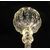Midcentury Italian Pulegoso Glass Chandelier by Barovier & Toso, Murano, 1940