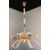 Elegant and Rare Chandelier by Barovier & Toso, Murano, 1940s