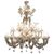 Spectacular Italian Chandelier Gold Inclusions, Murano, 1980s