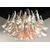 "Flamingo" Italian Chandelier Ceiling Light, Murano, 1990