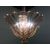 Amazing Pink Chandelier by Barovier & Toso, Murano, 1940s