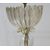 Italian Chandelier Gold Inclusion by Barovier & Toso, Murano, 1940s
