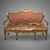 Antico divano Luigi XV veneziano legno dorato 